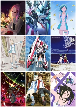 Psalms of Planets Eureka SeveN Anemone Polypropylene A3 9 pieces Posters wall poster PPP089